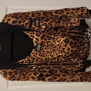 Dolce & Gabbana Leopard jacket set